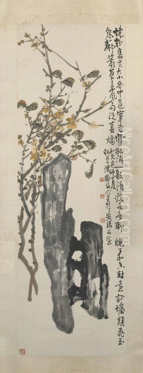 <<chen shi ceng la mei xiu shi tu zhou>> Oil Painting by Chen Shizeng