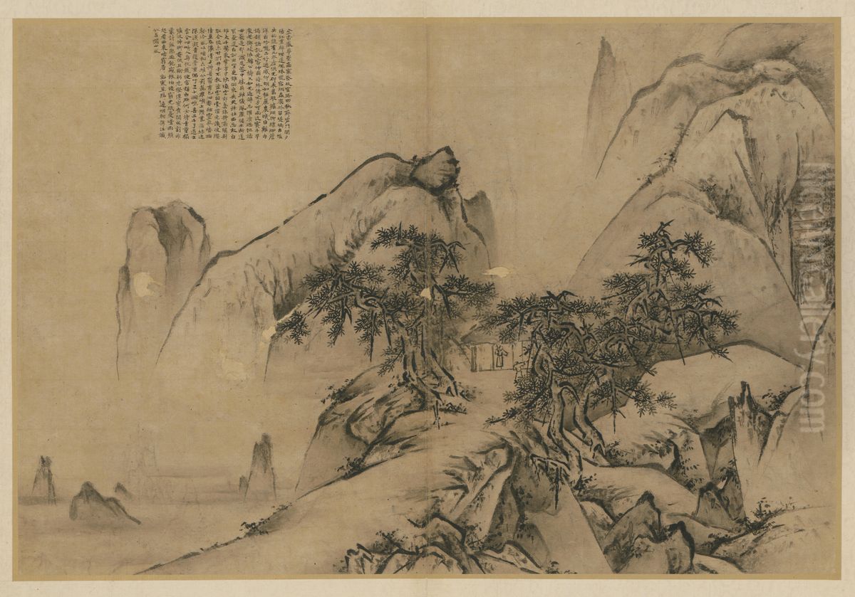 <<wang lu hua shan tu ce>> Oil Painting by Wang Lu <<wang lu hua shan tu ce>> Oil Painting by Wang Lu