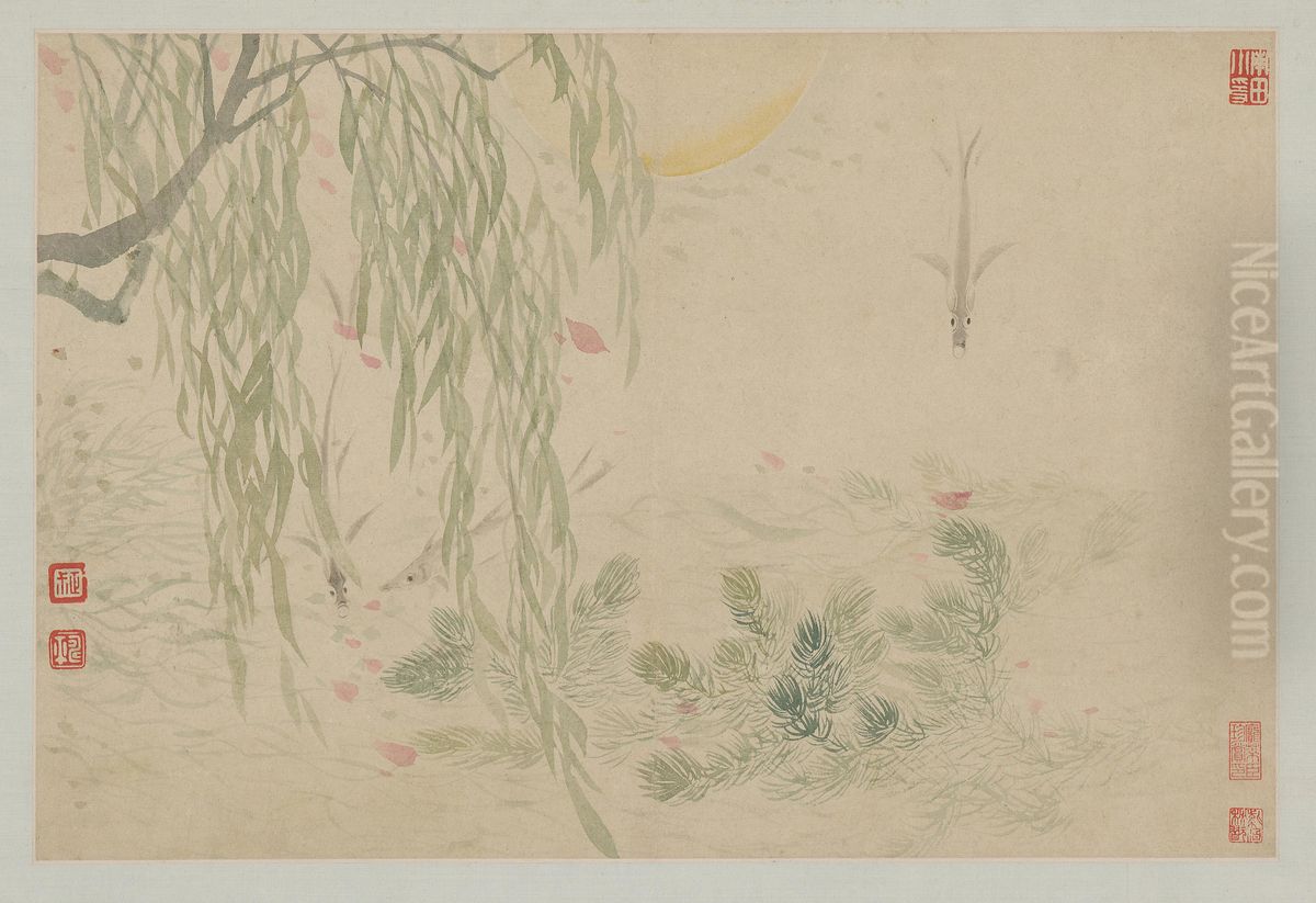 <<yun shou ping hua hui shan shui ce>> Oil Painting by Yun Shouping <<yun shou ping hua hui shan shui ce>> Oil Painting by Yun Shouping