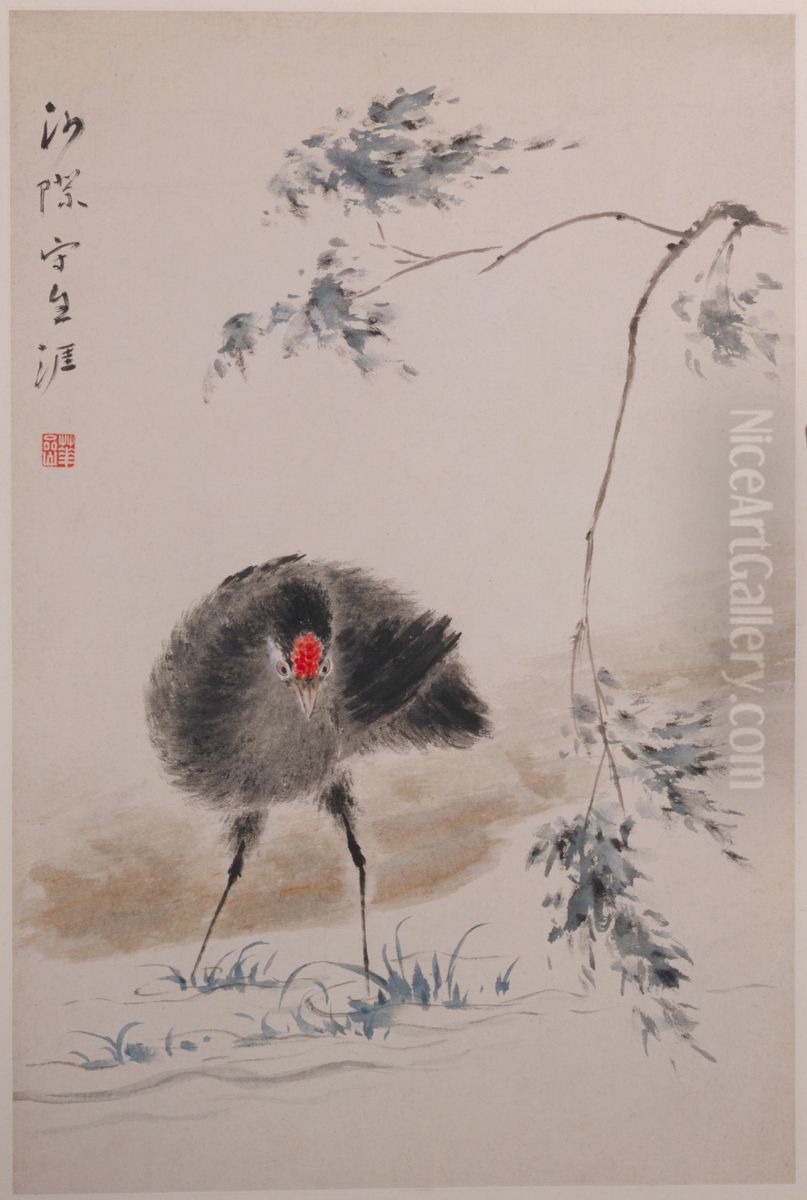 <<hua nie hua niao ce>> Oil Painting by Hua Yan