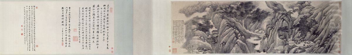 <<dai xi yi song tu juan>> Oil Painting by Dai Xi