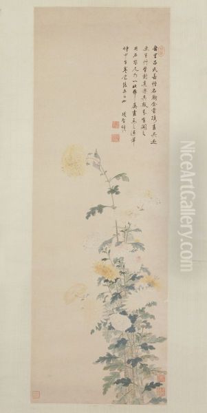 <<xiang sheng mo ju hua zhou>> Oil Painting by Xiang Shengmo