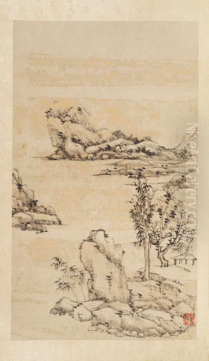 <<wang yuan qi shan shui ce>> Oil Painting by Wang Yuanqi <<wang yuan qi shan shui ce>> Oil Painting by Wang Yuanqi