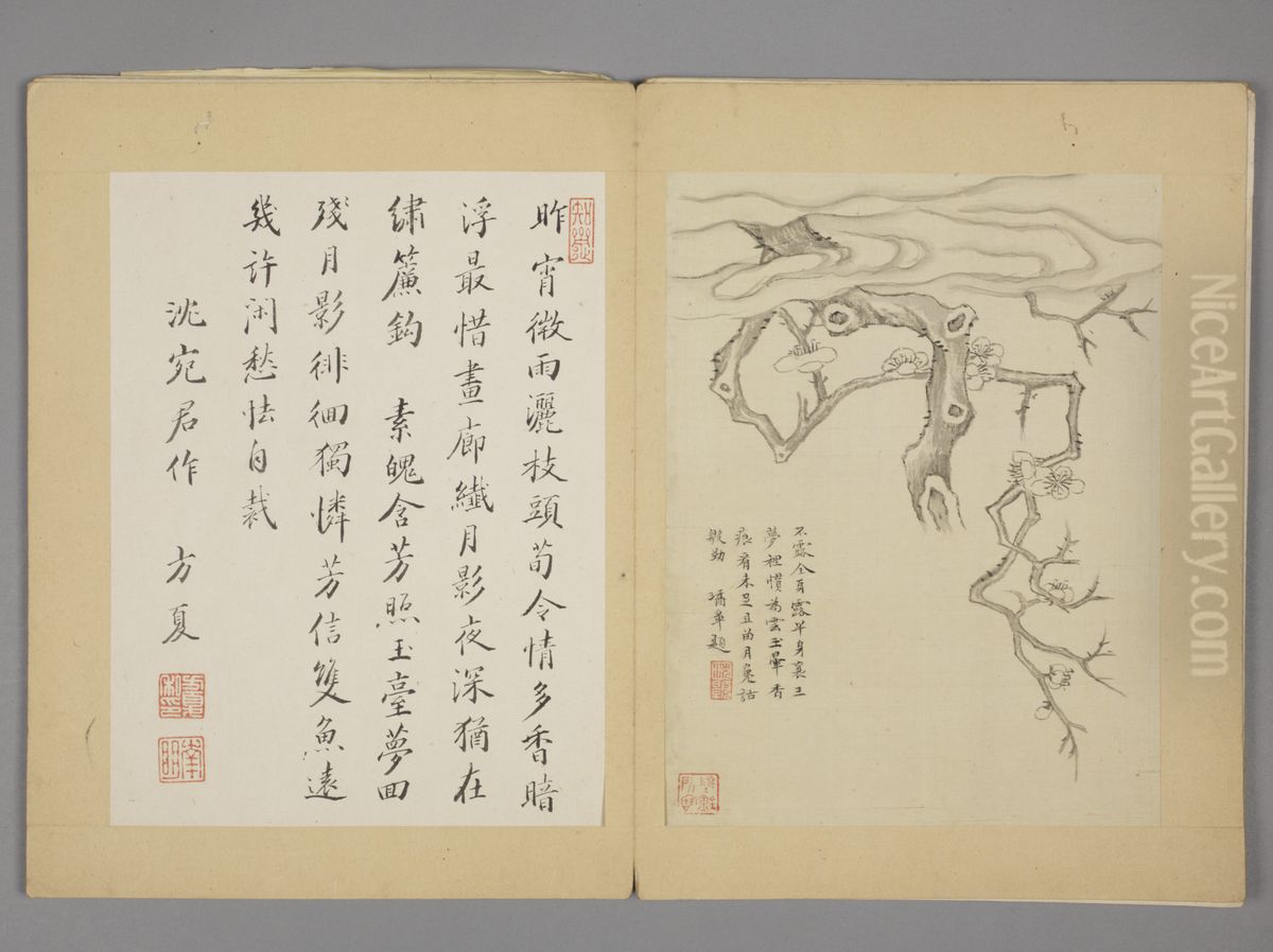 <<chen hao mo mei ce>> Oil Painting by Shen Hao