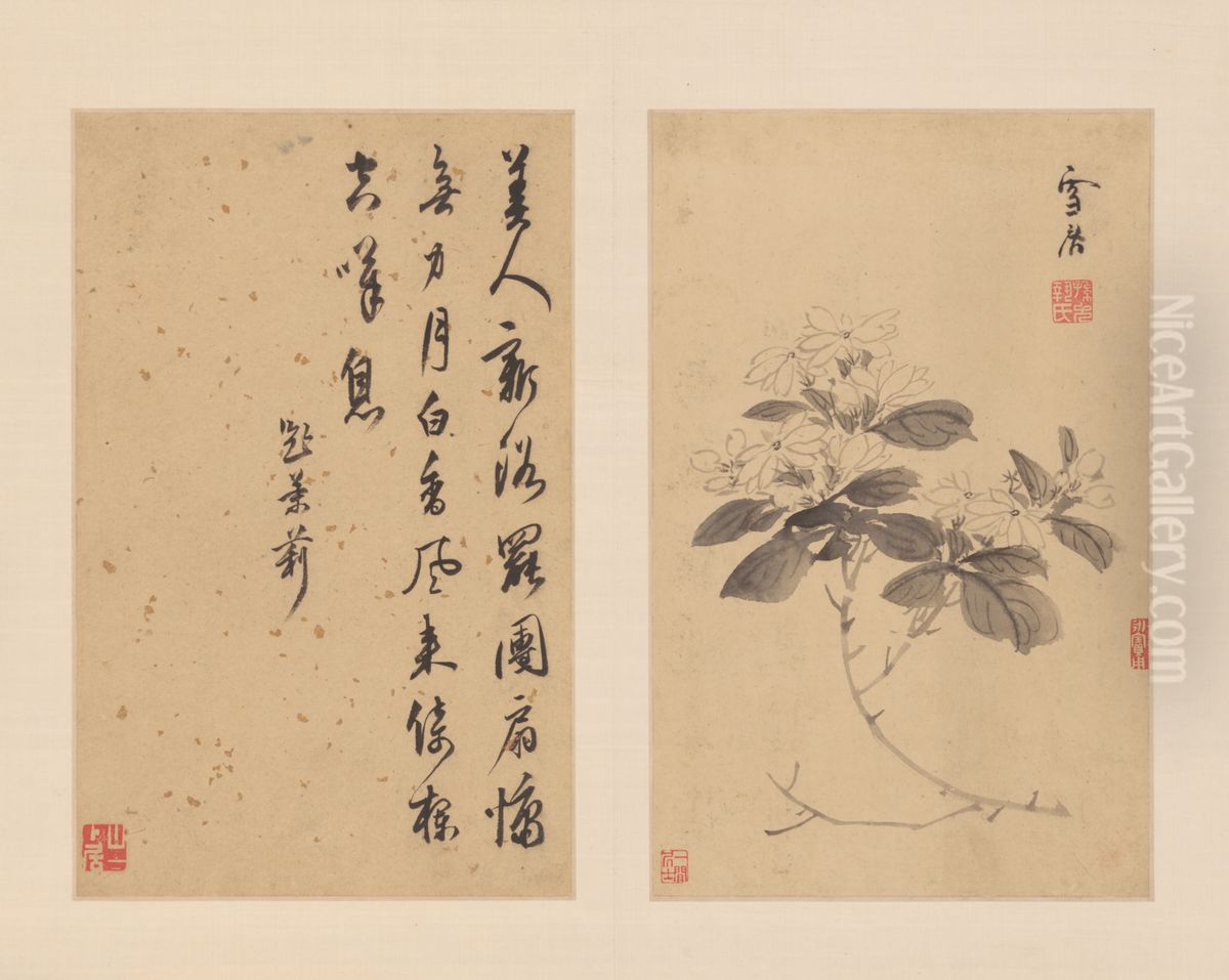 <<sun ke hong hua hui ce>> Oil Painting by Sun Kehong