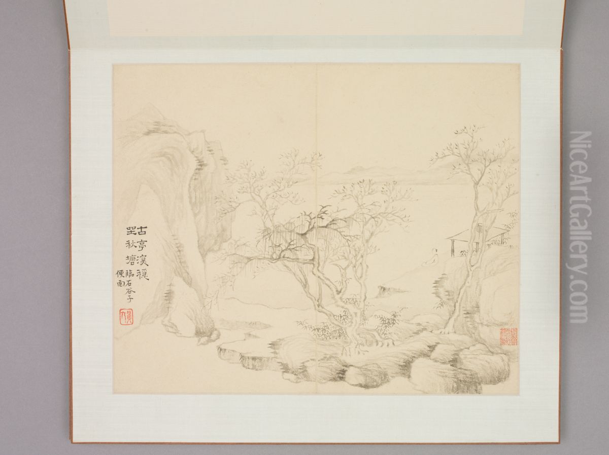 <<huang yi wu sheng shi yi tu ce>> Oil Painting by Huang Yi