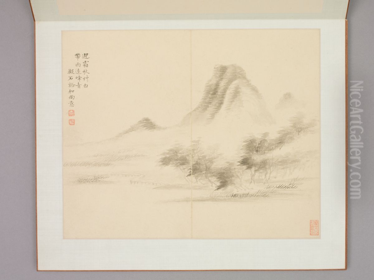 <<huang yi wu sheng shi yi tu ce>> Oil Painting by Huang Yi