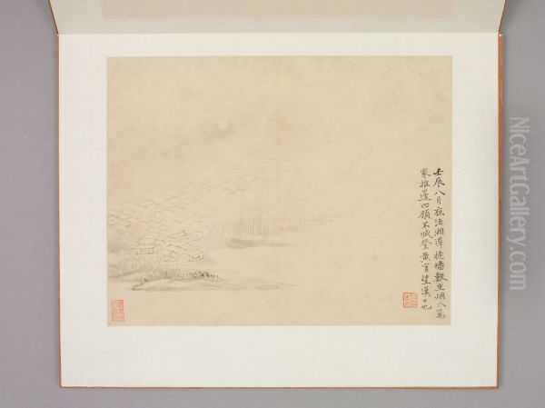 <<huang yi wu sheng shi yi tu ce>> Oil Painting by Huang Yi