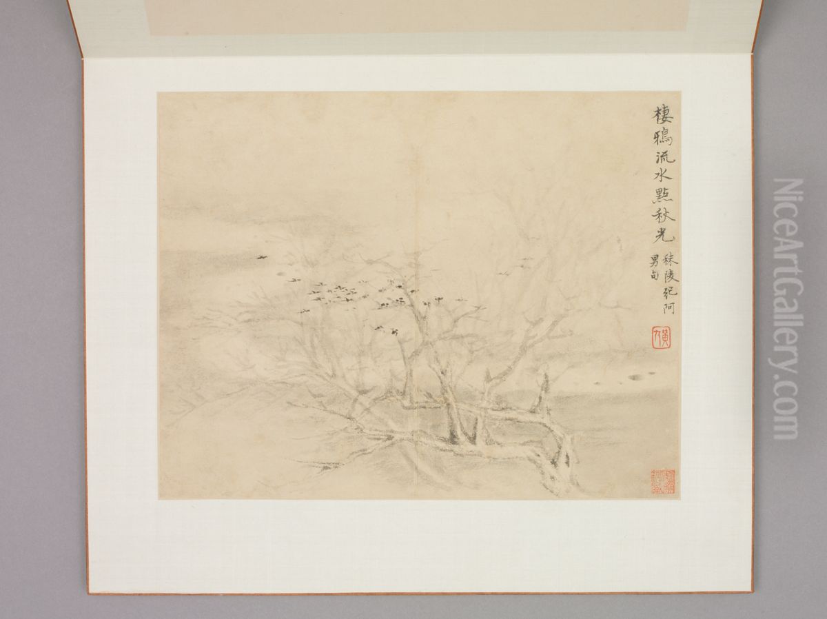 <<huang yi wu sheng shi yi tu ce>> Oil Painting by Huang Yi