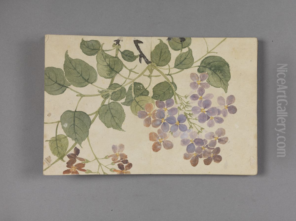 <<dong gao hua hui ce>> Oil Painting by Dong Gao