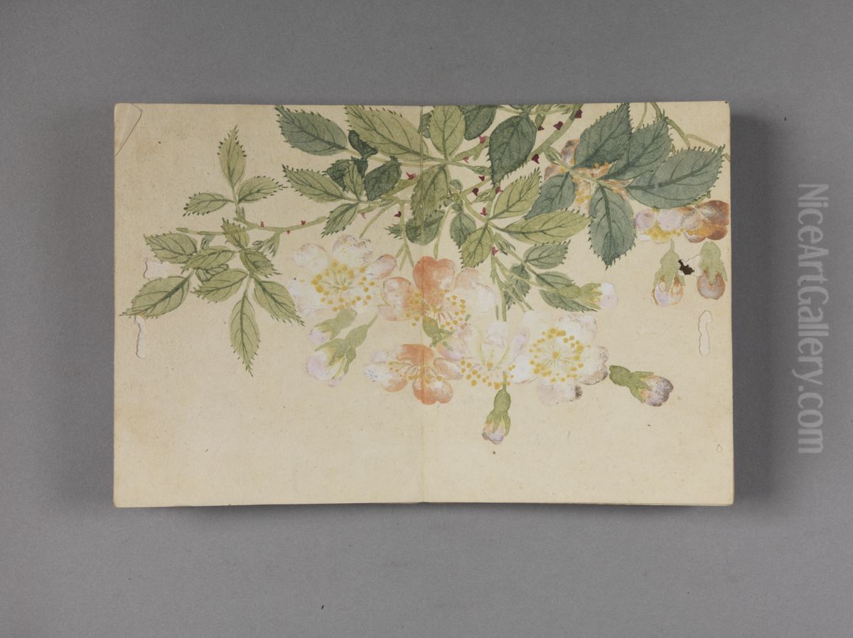 <<dong gao hua hui ce>> Oil Painting by Dong Gao