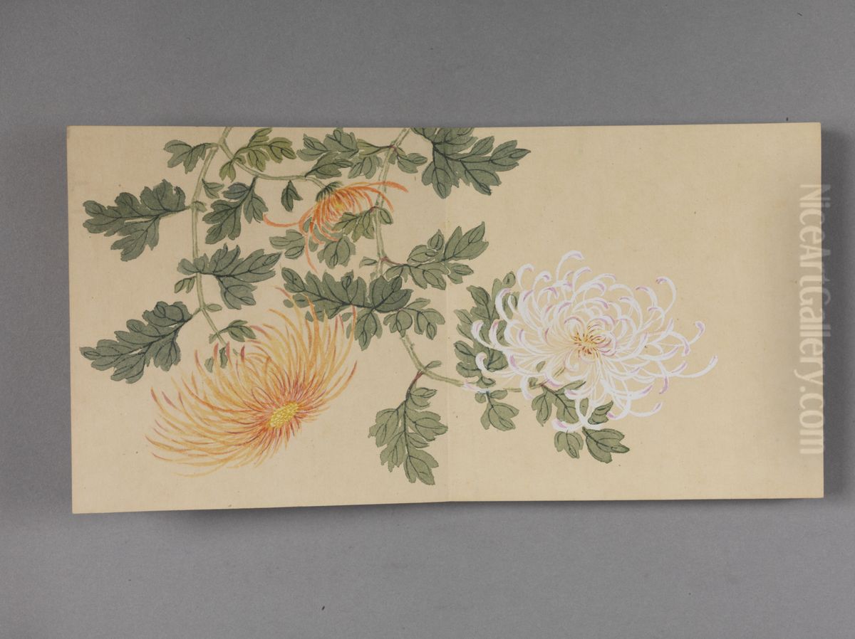 <<dong gao jin ying ning lu tu xiao ce>> Oil Painting by Dong Gao