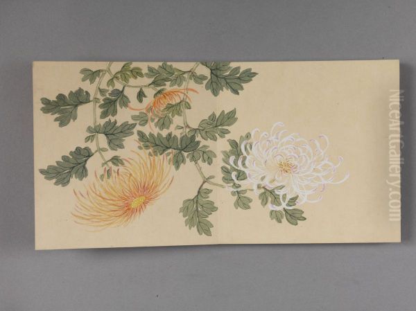 <<dong gao jin ying ning lu tu xiao ce>> Oil Painting by Dong Gao