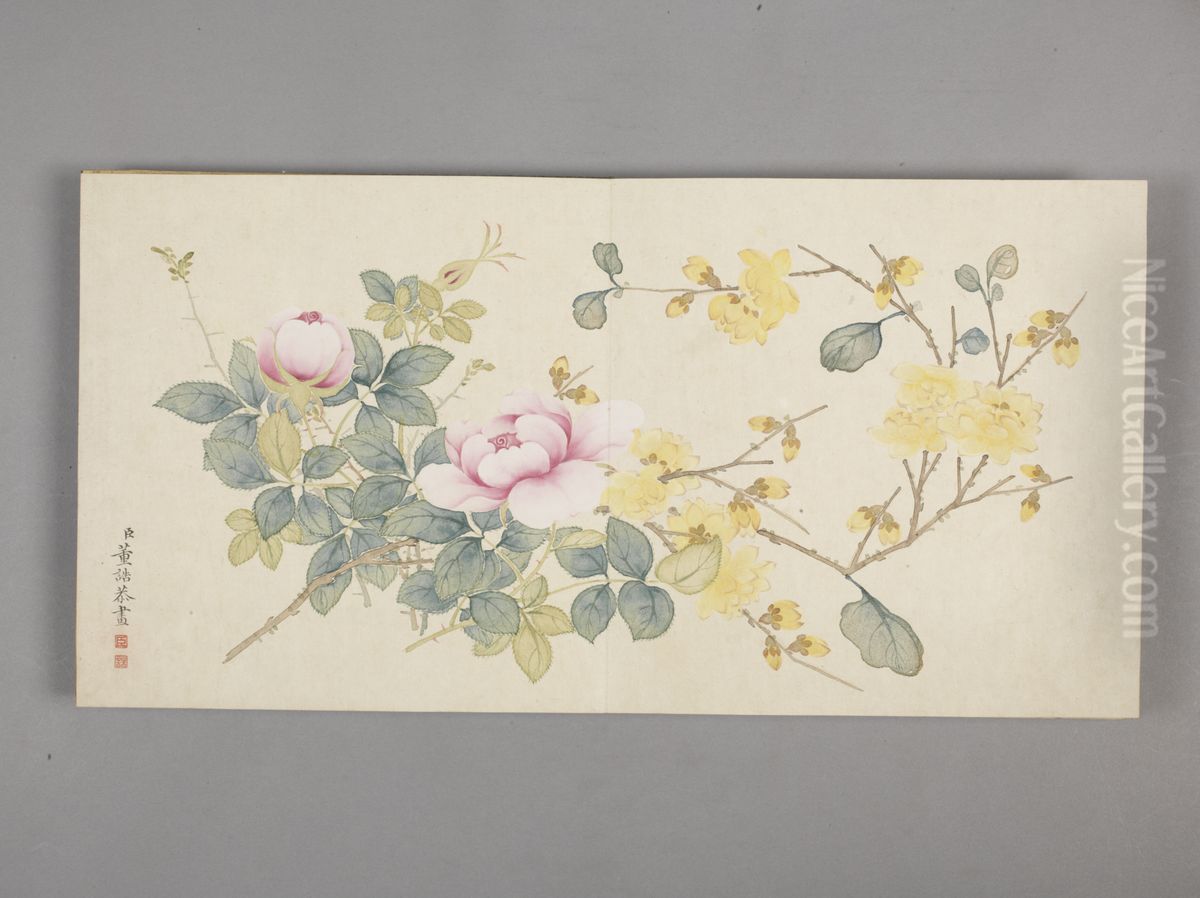 <<dong gao hua hui xiao ce>> Oil Painting by Dong Gao