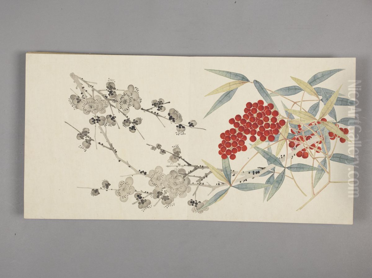 <<dong gao hua hui xiao ce>> Oil Painting by Dong Gao