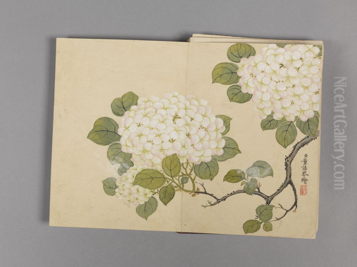 <<dong gao hua hui xiao ce>> Oil Painting by Dong Gao