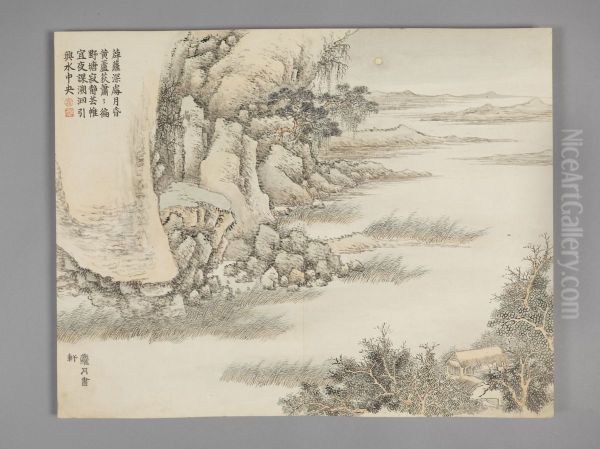 <<dong gao mo zhuang lan sheng tu ce>> Oil Painting by Dong Gao
