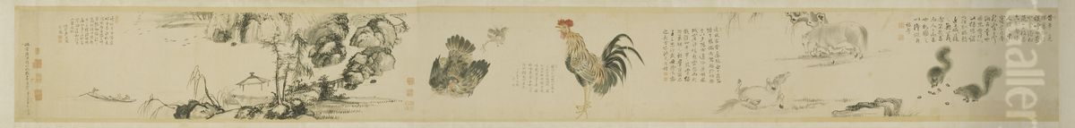 <<tang ying za hua juan>> Oil Painting by Tang Ying <<tang ying za hua juan>> Oil Painting by Tang Ying