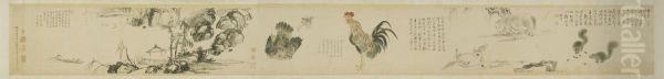 <<tang ying za hua juan>> Oil Painting by Tang Ying