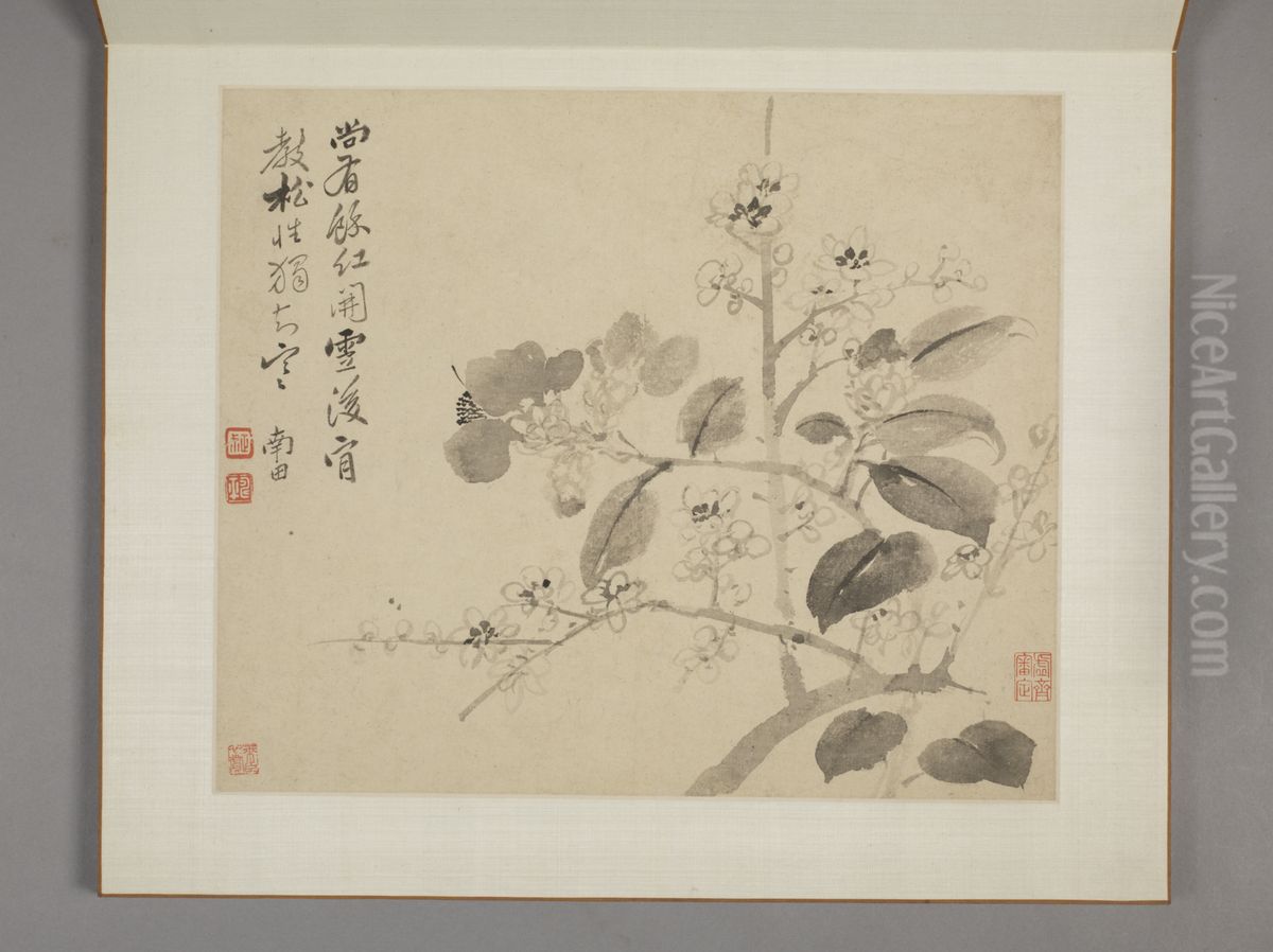 <<yun shou ping shan shui hua hui ce>> Oil Painting by Yun Shouping <<yun shou ping shan shui hua hui ce>> Oil Painting by Yun Shouping