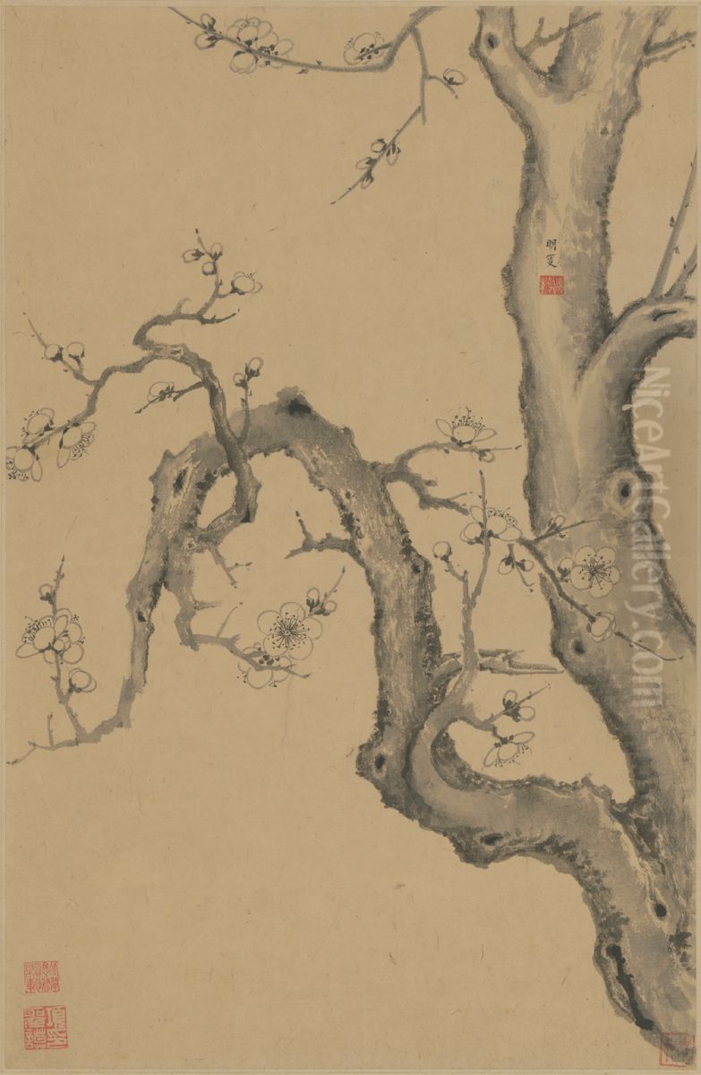 <<xiang sheng mo hua hui tiao>> Oil Painting by Xiang Shengmo