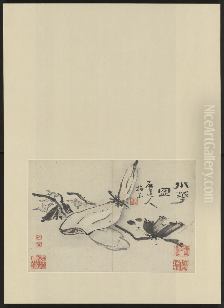 <<gao feng han za hua ce>> Oil Painting by Gao Fenghan