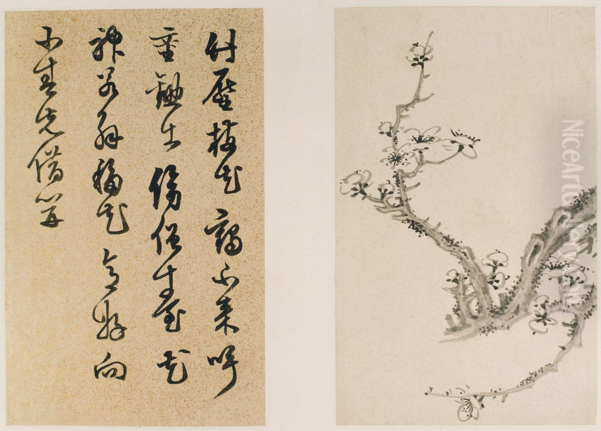 <<chen ji ru mei hua ji shu shi hua ce>> Oil Painting by Chen Jiru