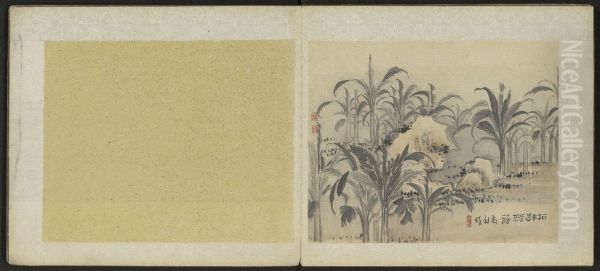 <<gao feng han hua hui tu ce>> Oil Painting by Gao Fenghan
