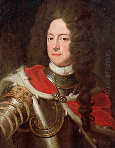 Portrait ofGeorg Ludwig of Hanover(1660-1727) Oil Painting by Michael Dahl