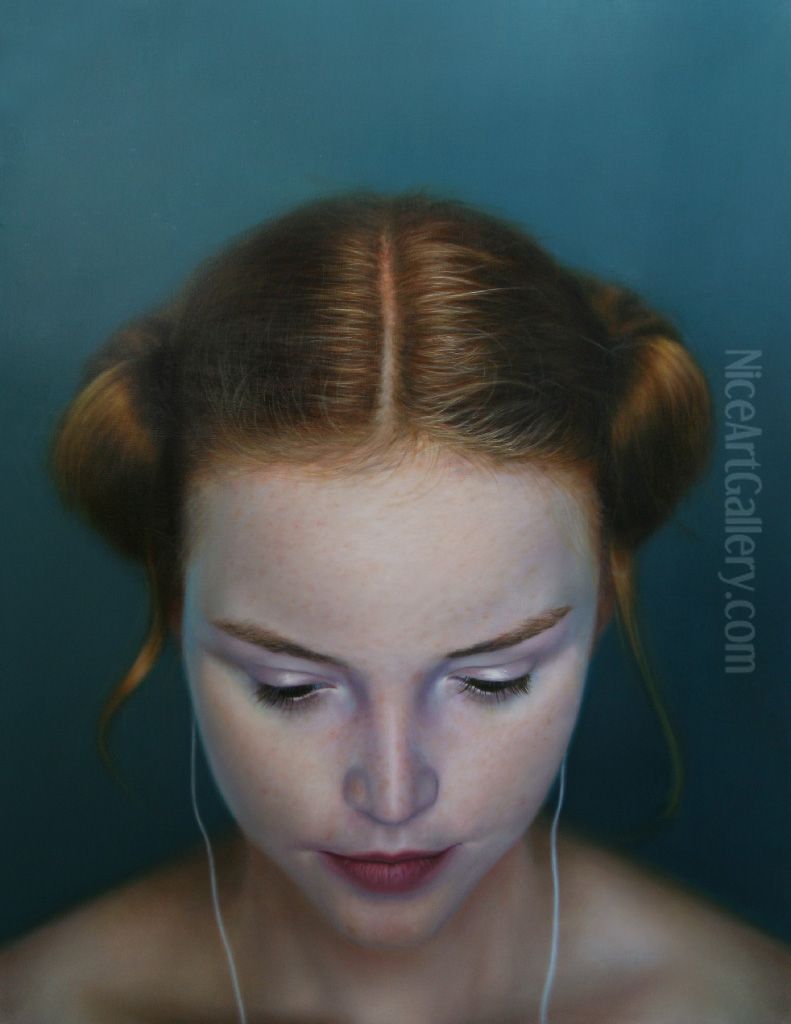 iDeath II Oil Painting by Michal Ozibko iDeath II Oil Painting by Michal Ozibko