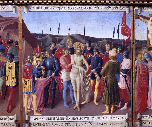 Disrobement of Christ Oil Painting by Fra Angelico