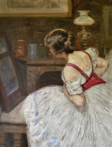 Ballerina. Oil Painting by Christian Aigens