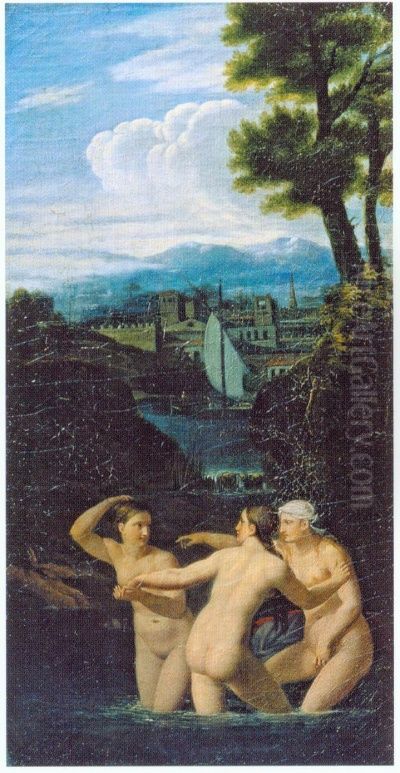 Nymphs Oil Painting by Aleksey Yegorov