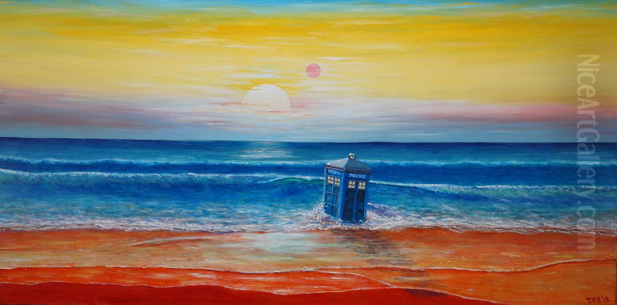 I-thought-you-checked-the-GPS Oil Painting by Tom Franz