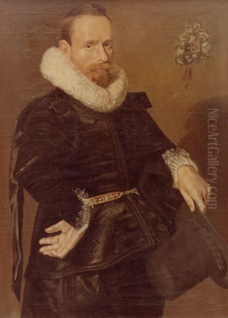 Portrait of a Man Oil Painting by Frans Hals
