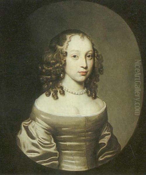 Portrait ofArabella Churchill(1648-1730), mistress ofJames II of England Oil Painting by Mary Beale