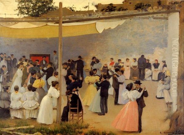 Ball de tarda Oil Painting by Ramon Casas