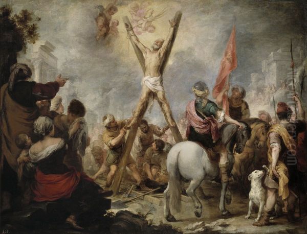 The Martyrdom of St Andrew Oil Painting by Bartolome Esteban Murillo
