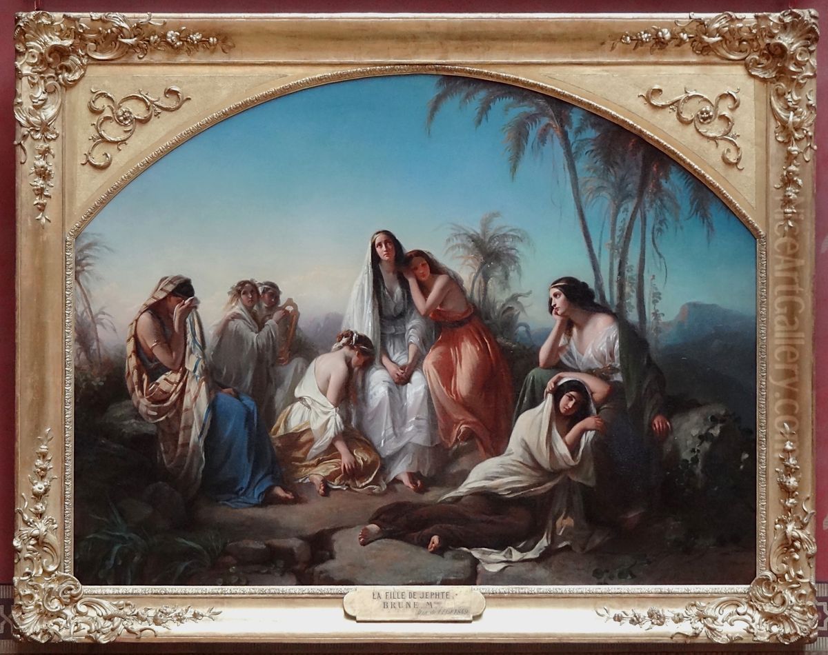 The Daughter of Jephthah Oil Painting by Aimee Brune-Pages