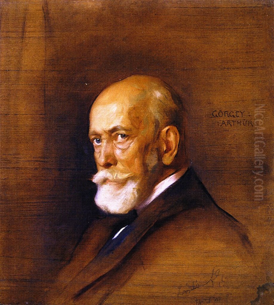 General Artur Gorgei Oil Painting by Philip de Laszlo