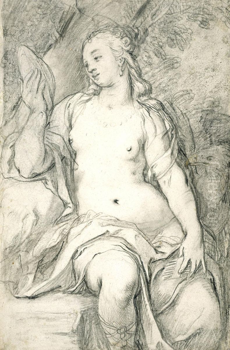 Allegory of Sight Oil Painting by Goltzius Hendrick