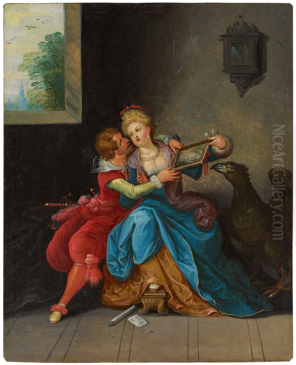 Le visage Oil Painting by Frans Francken the Younger