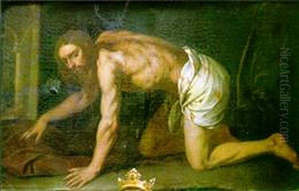 Christ after the Flagellation Oil Painting by Mateo Cerezo