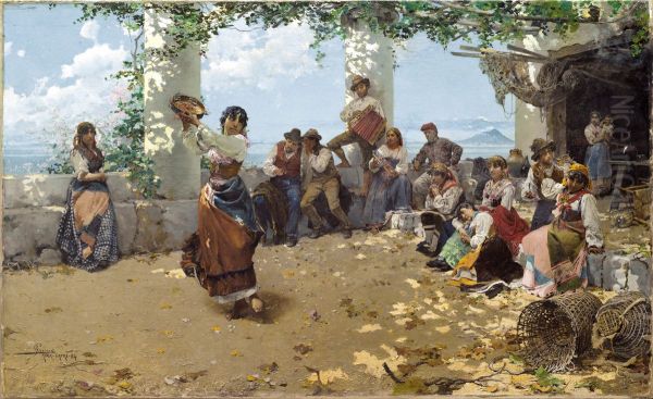 Memories of Capri Oil Painting by Anselmo Guinea