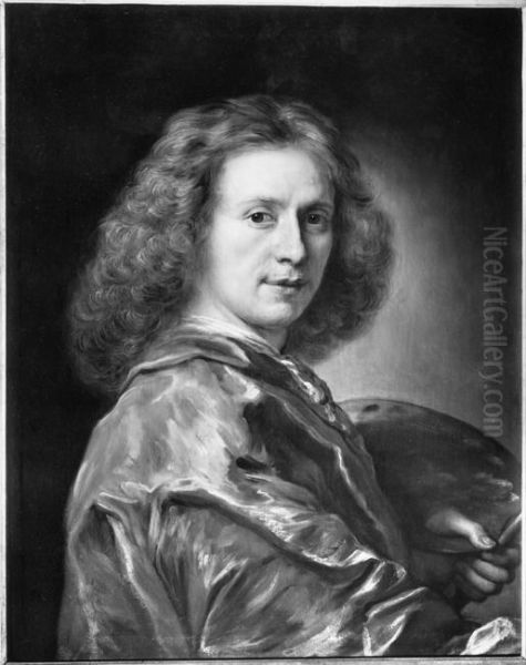 Self-portrait Oil Painting by Jacob Ferdinand Voet