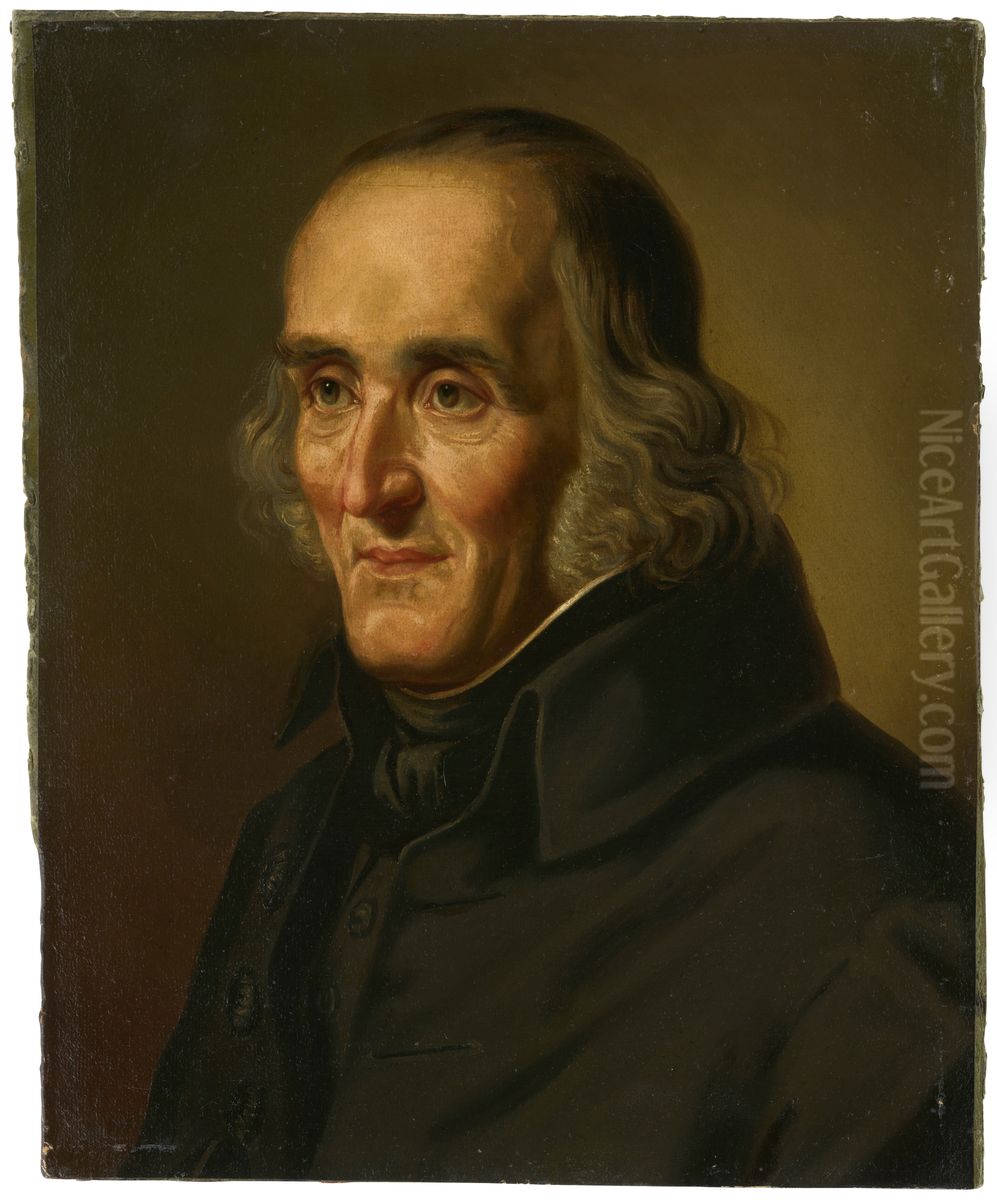 Buste du doyen du chapitre, Dr. Johann Baptist von Hirscher Oil Painting by Sebastian Luz