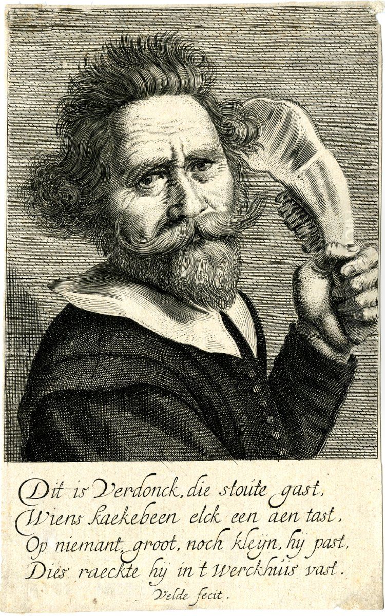 Verdonck Oil Painting by Frans Hals Verdonck Oil Painting by Frans Hals