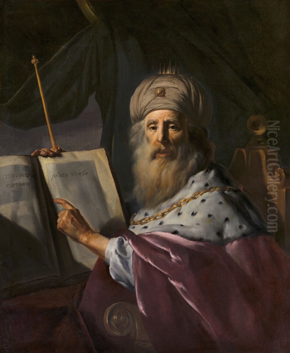 Periander, The Tyrant of Corinth Oil Painting by Paulus Moreelse