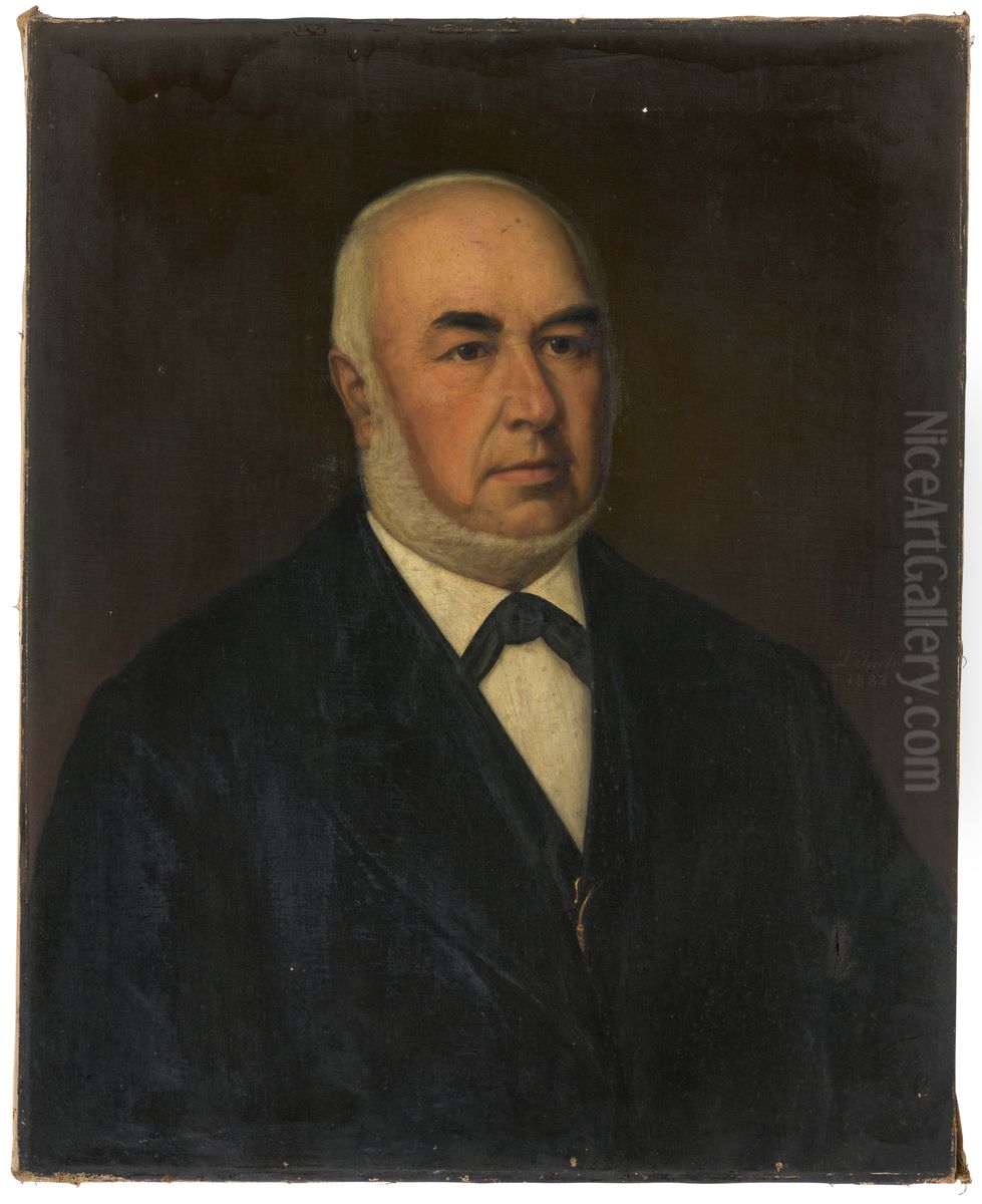 Bildnis des Stifters Eduard Vetter Oil Painting by Lambert Sachs