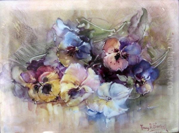 Pansies Oil Painting by unknown